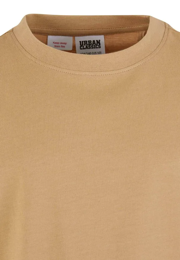 Мужская высокая футболка, базовая футболка Urban Classics, Unionbeige — фото 3