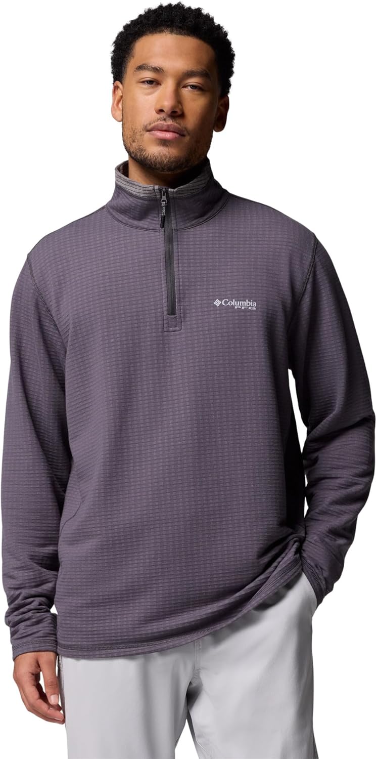 

Columbia мужская кофта Slack Tide Quarter Zip, Shark/City Grey