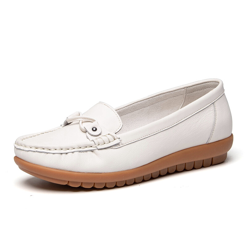 Туфли женские повседневные Women's Casual Shoes Women's Aokang, кремовый — фото 2
