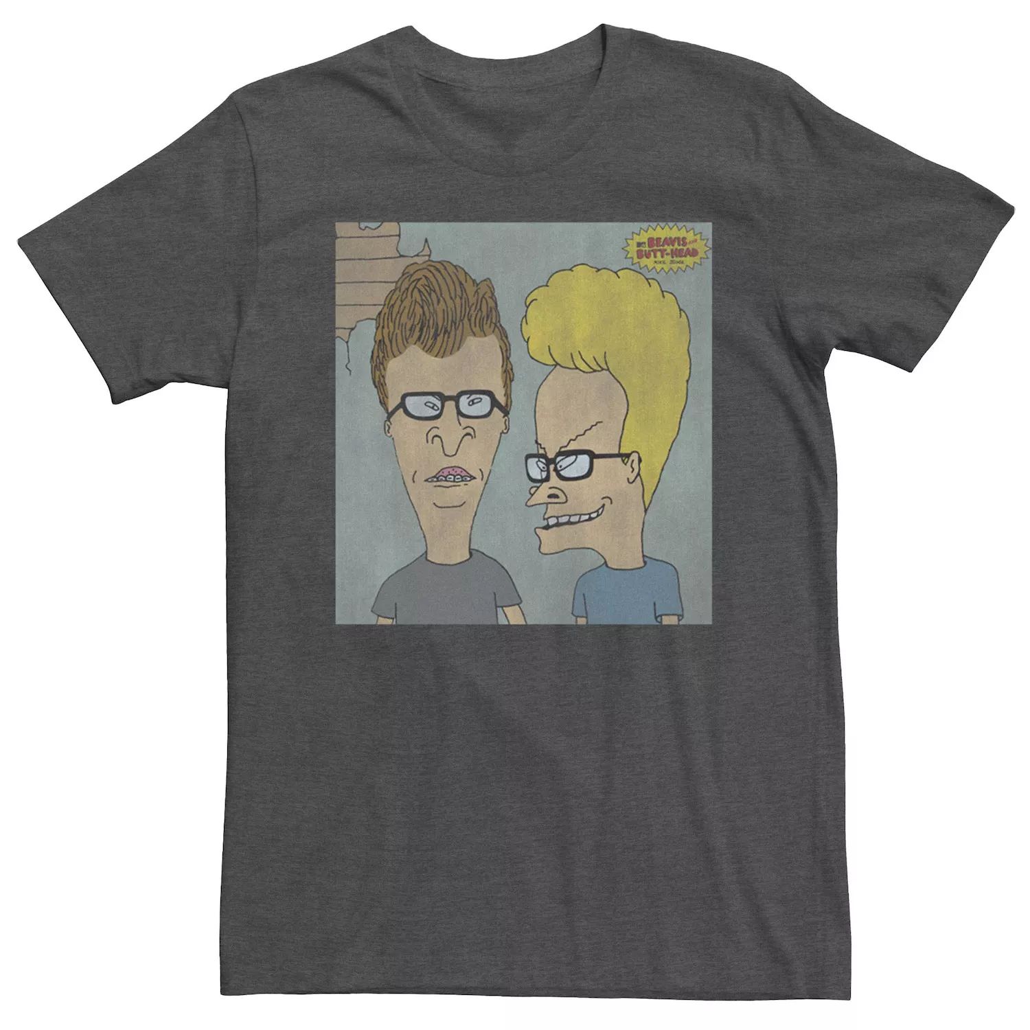 

Мужская футболка с короткими рукавами Beavis And Butthead Glasses Licensed Character