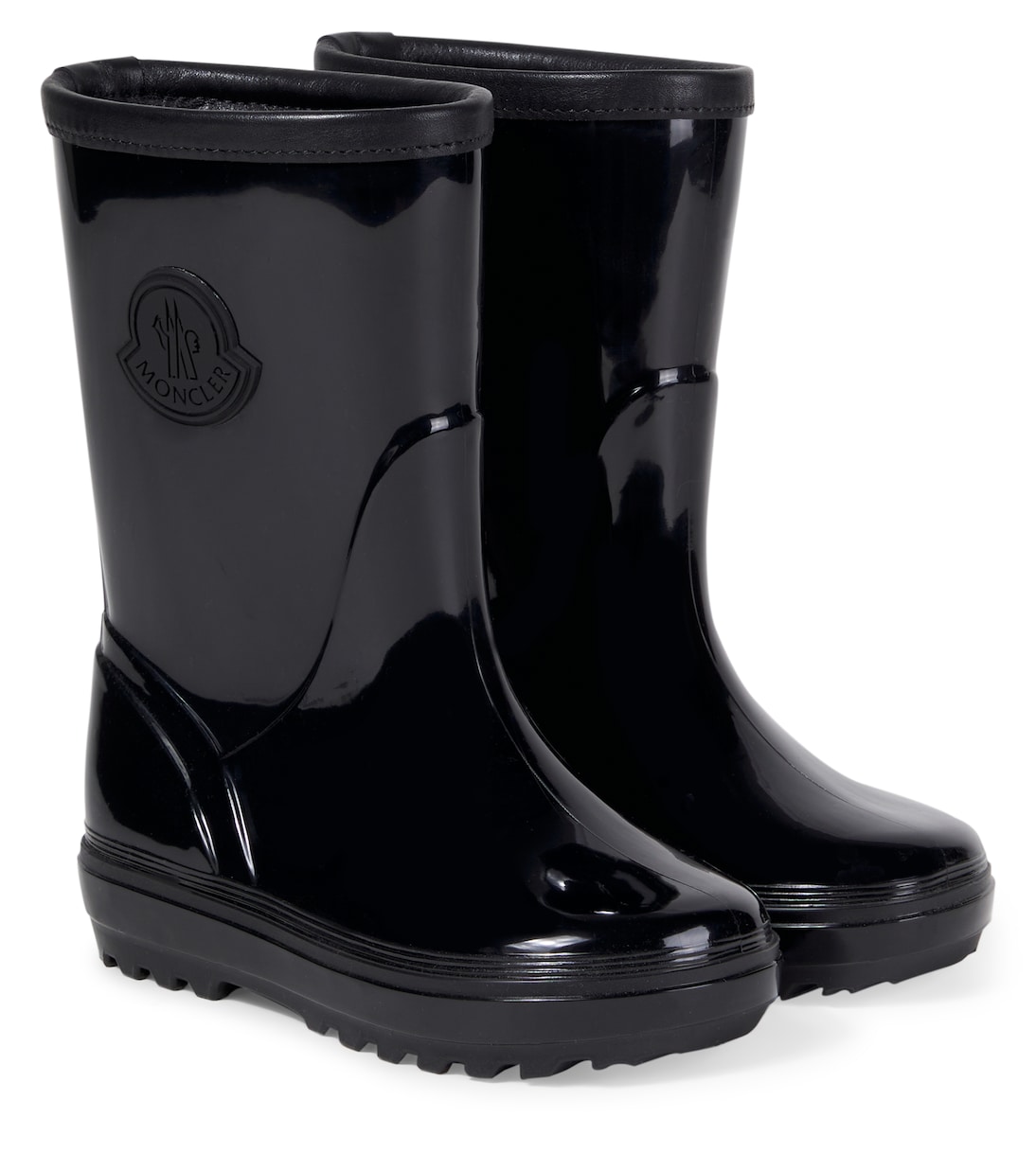 

Резиновые сапоги Petit Kickstream Moncler Enfant, черный