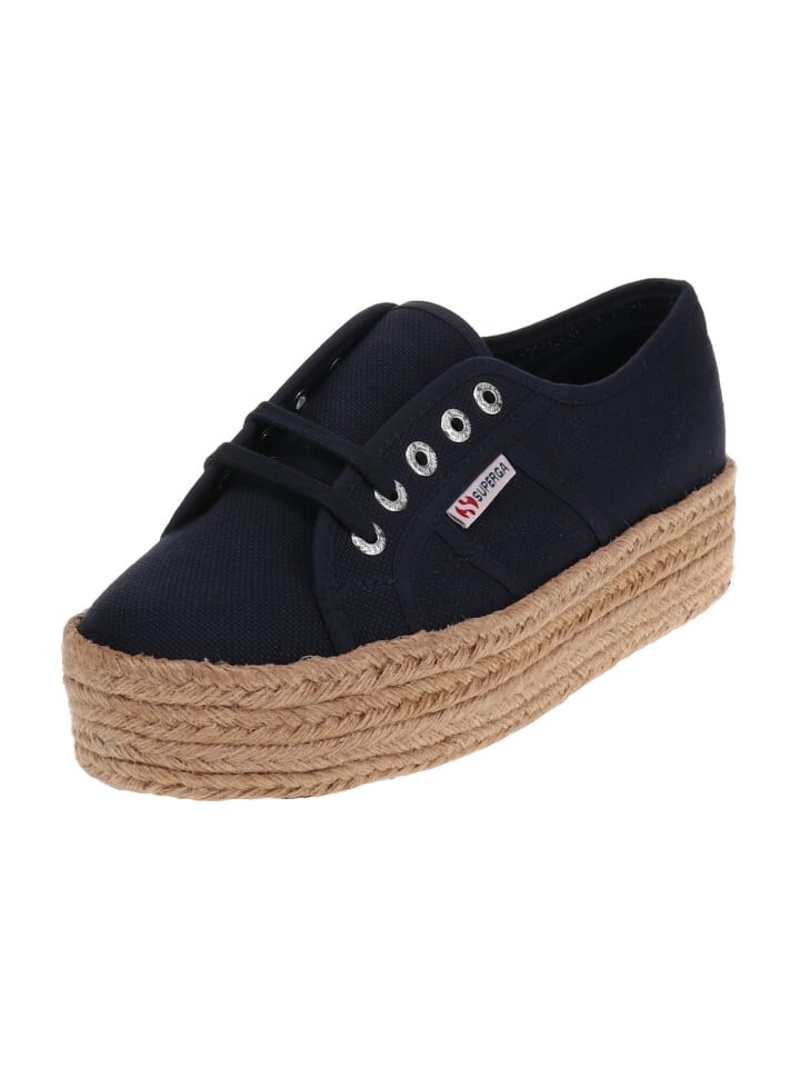 

Кроссовки на шнуровке Superga, синий