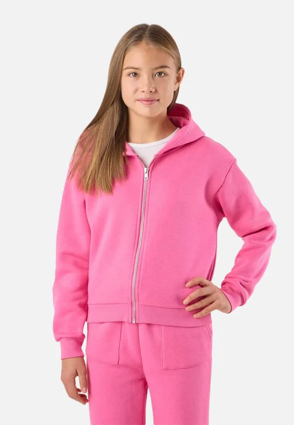 Толстовка с капюшоном на молнии из лос-анджелеса Denim Factory, Pink — фото 2