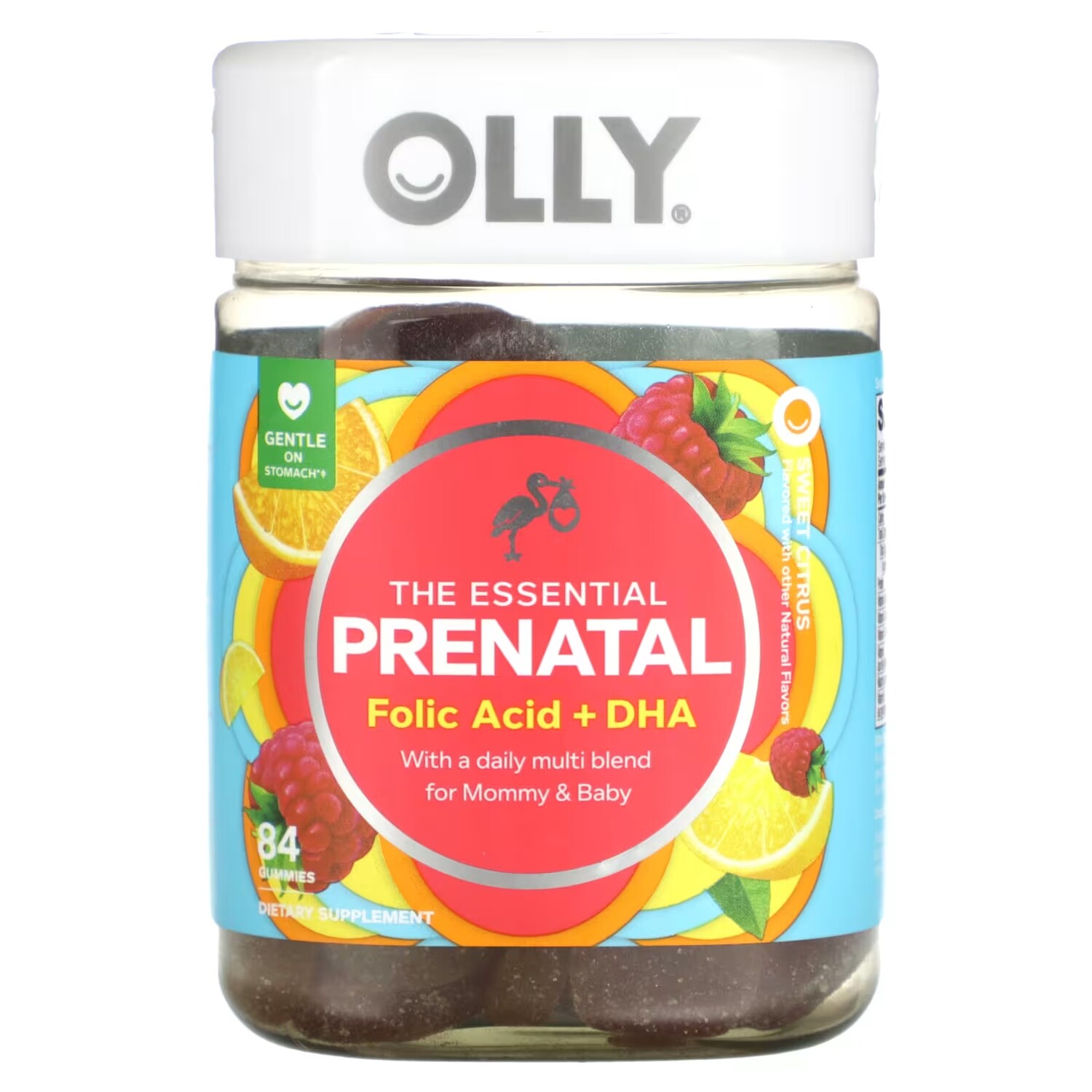 

Витамины Olly The Essential Prenatal Sweet Citrus, 84 жевательных конфеты