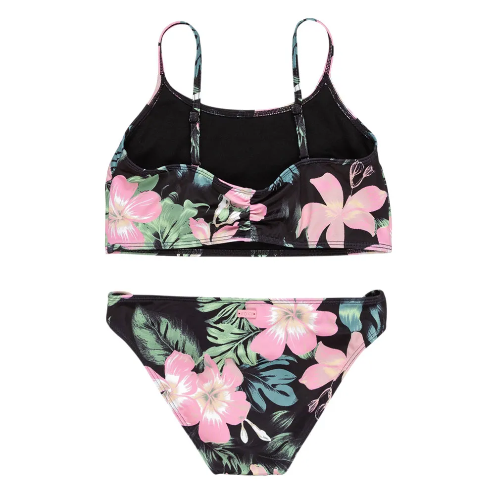 Бикини Roxy Shadow Floral Crop Tank, черный — фото 2