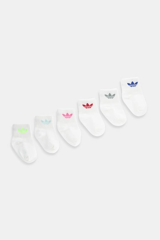 

Детские носки 6 пар Adidas Originals, белый