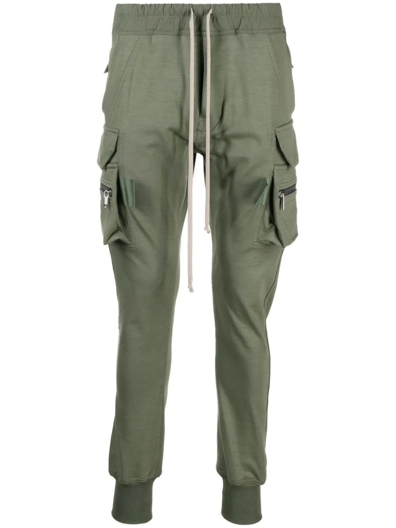 

Брюки карго Mastodon из джерси Rick Owens, зеленый