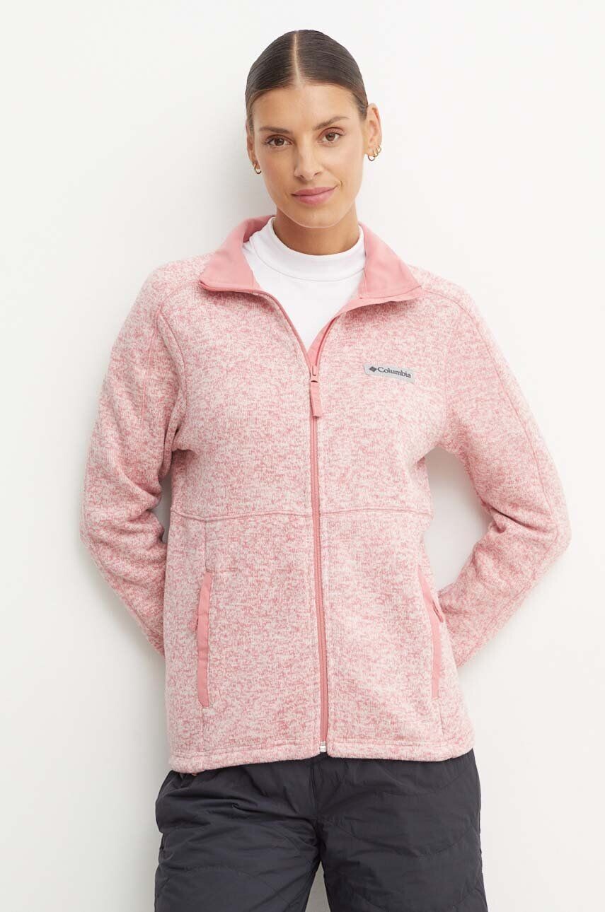 

Спортивная толстовка Columbia Sweather Weather, розовый