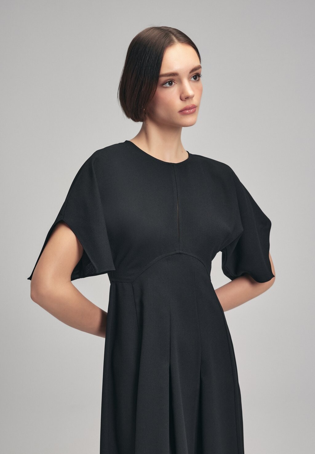 

Летнее платье CUT-OUT DETAILED adL, черный
