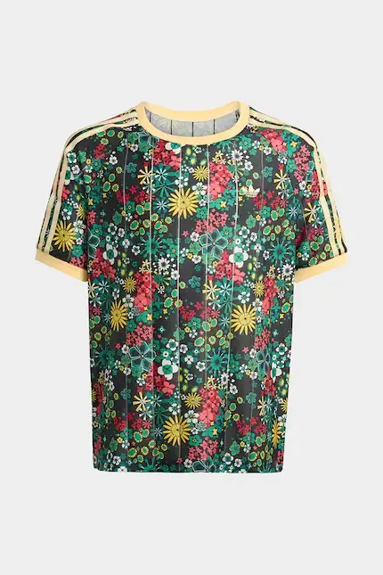Футболка с коротким рукавом Liberty Adidas Originals, зеленый — фото 2