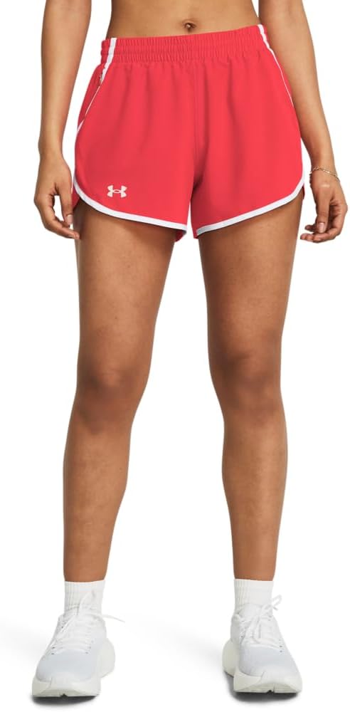 

Женские шорты Under Armour Fly by, (713) Racer Red/White/Reflective