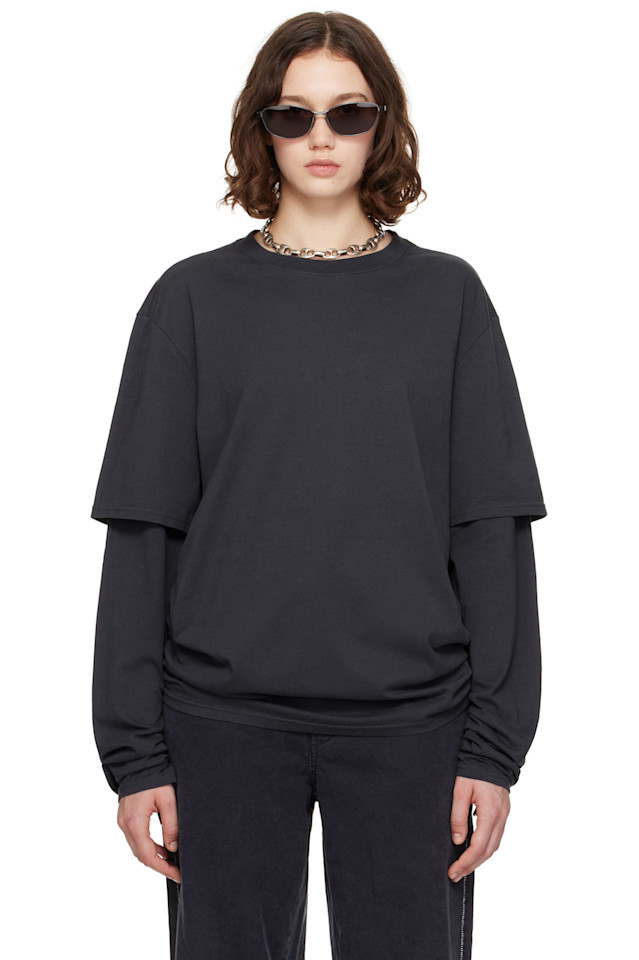 

Still Kelly Черная многослойная футболка «Победитель»