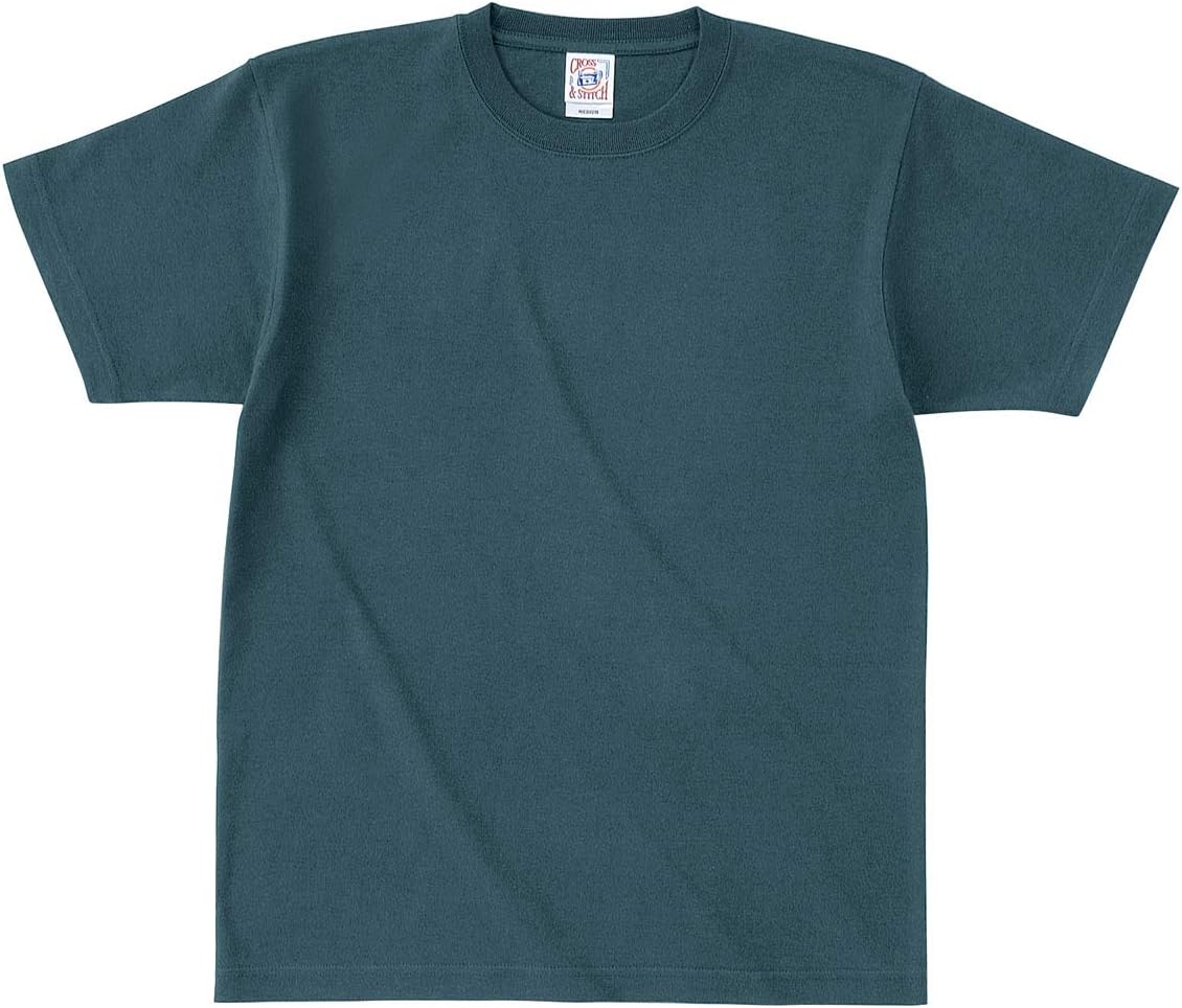 

Футболка с коротким рукавом Cross and Stitch OE1116 Open End Maxweight, мужская и женская Cross Stitch