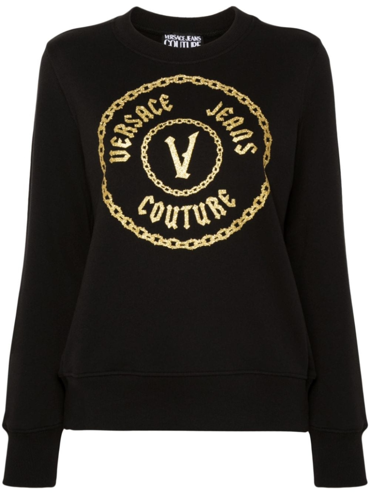 

Versace Jeans Couture толстовка с логотипом, черный