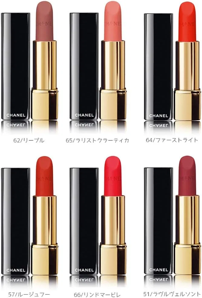 Помада матовая Chanel Allure Velvet, красный