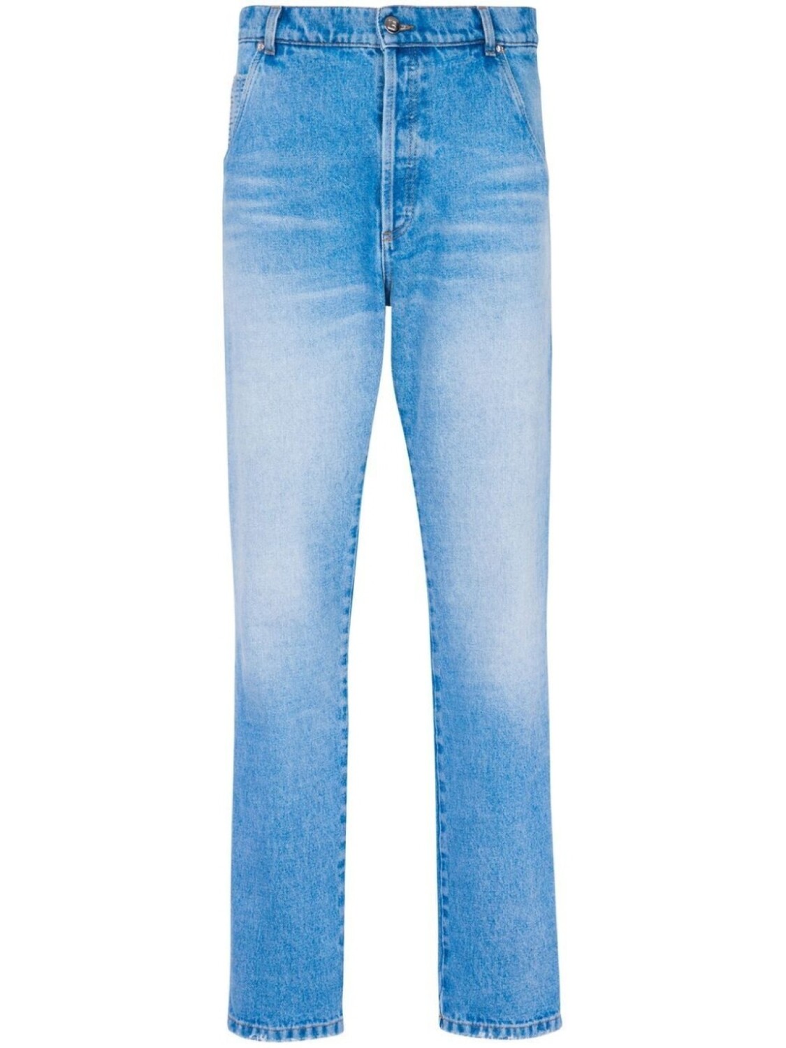 

Balmain узкие джинсы низкой посадки, синий