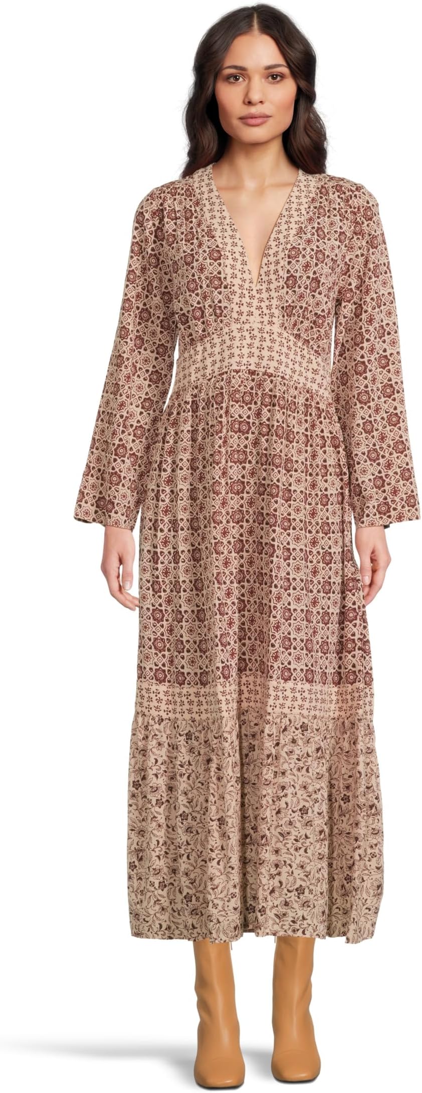 

Женское платье Дакота Faherty, Sunrise Azulejos Mixed Print