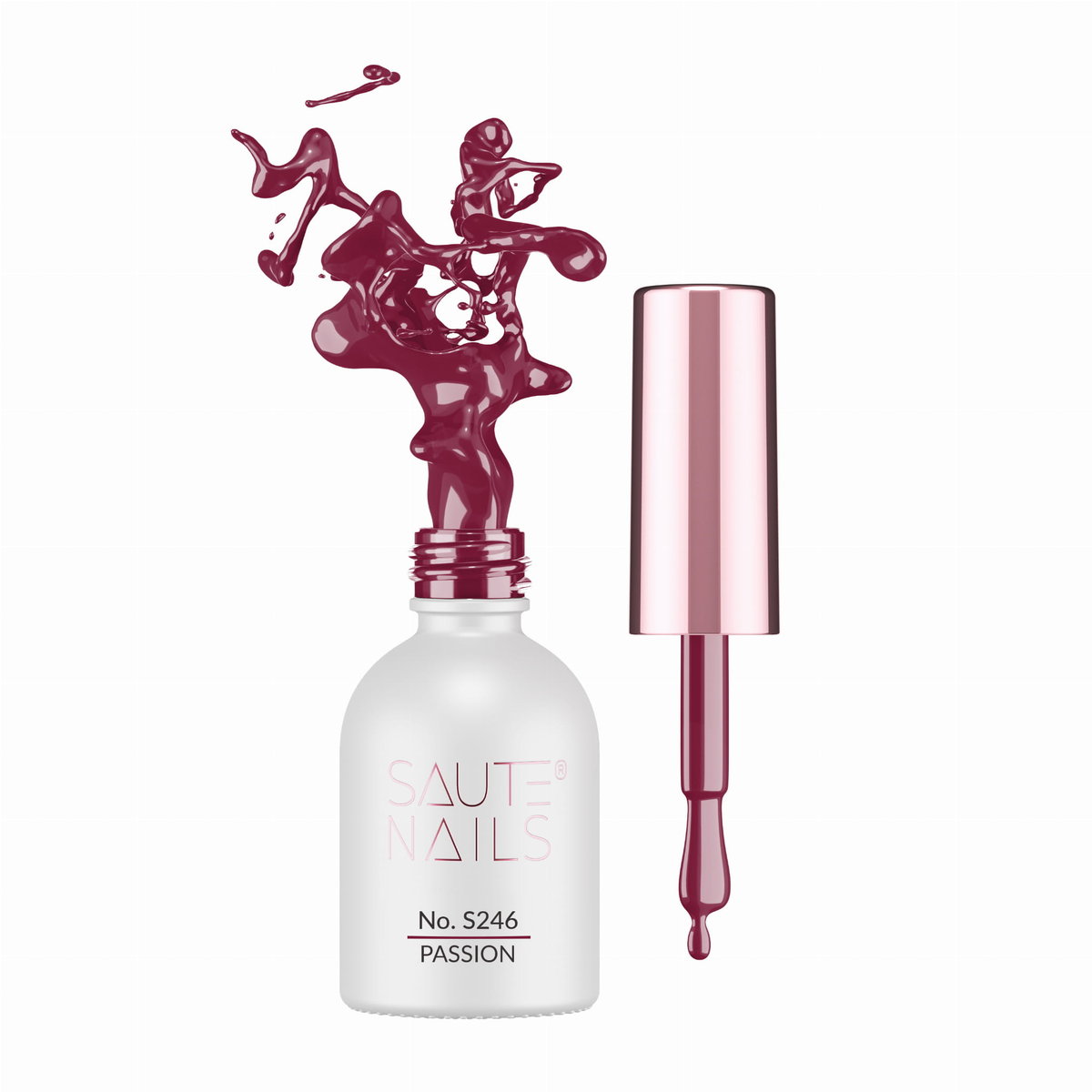 

Лак гибридный SAUTE NAILS S246 PASSION - 8мл