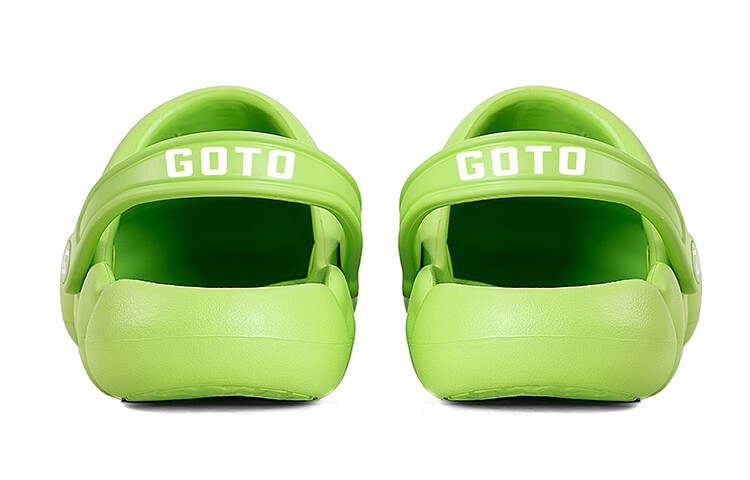 Сабо женские Goto, цвет Green Apple — фото 4