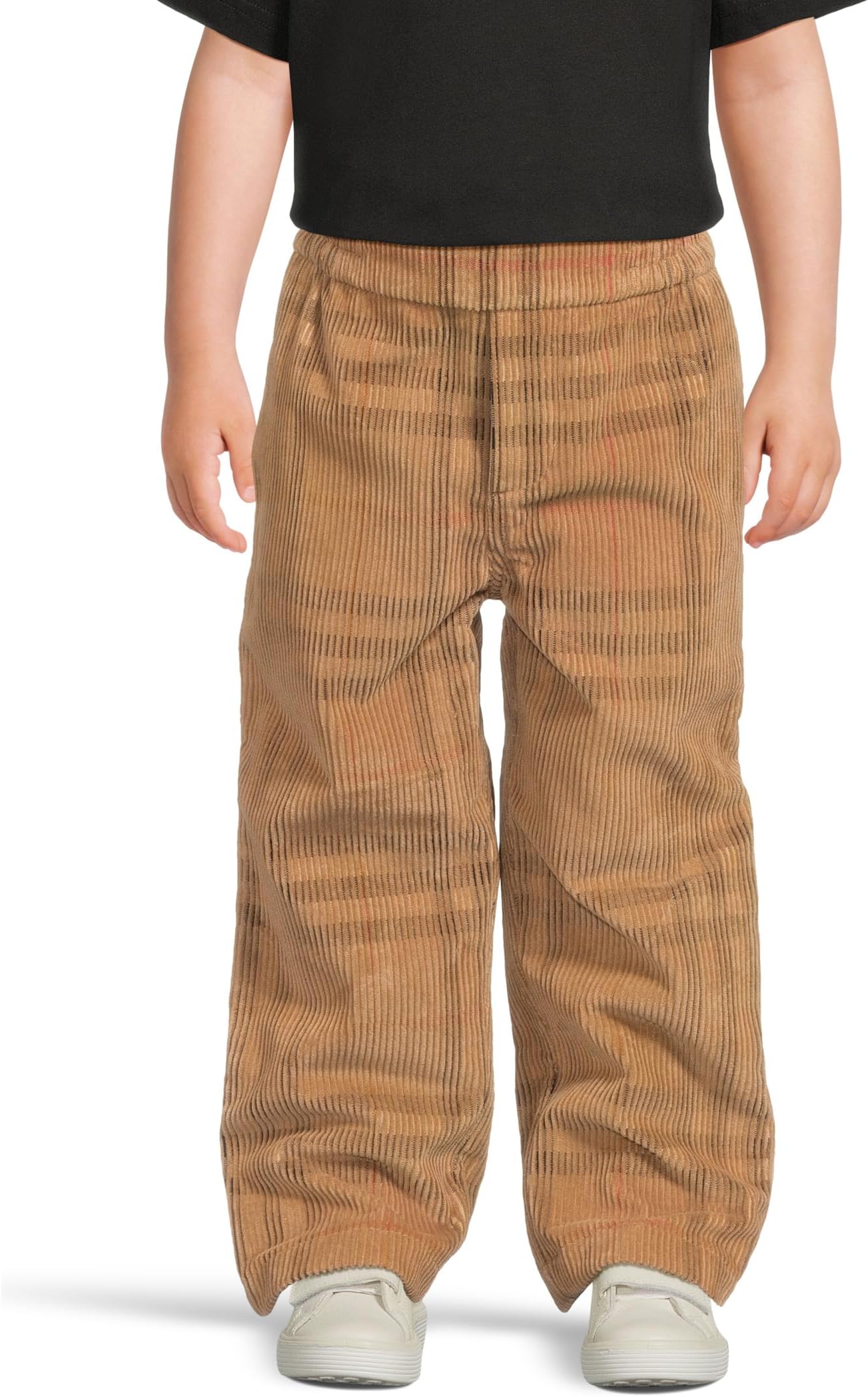 

Брюки Burberry Kids Titan Corduroy, цвет Archive Beige IP Check