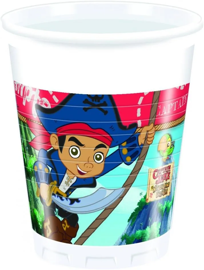 Чашки Jake and the pirates (8 шт) Procos