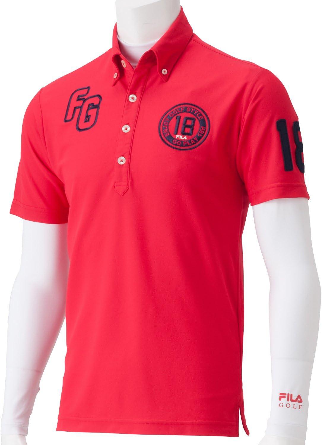 

Мужская рубашка для гольфа Fila Golf 745501, красный