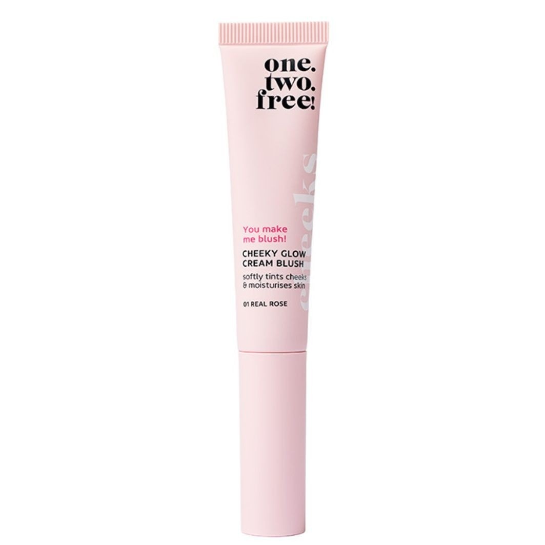

Румяна cheeky cream Onetwofree, 01 - real rose, объем 14 мл