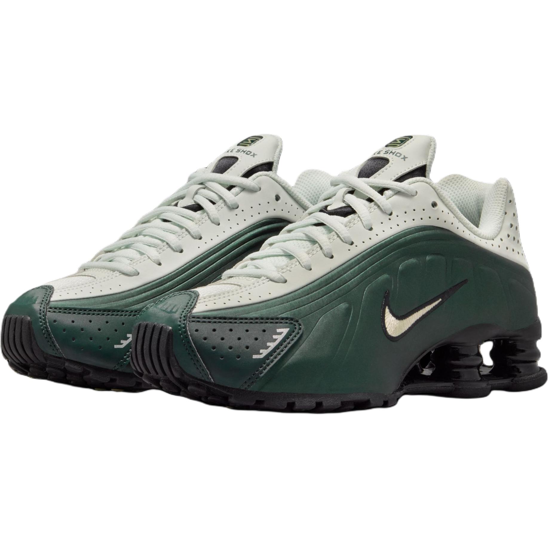 Shox R4 Low top Детские кроссовки для бега Jasper Kids' Nike, jasper — фото 4