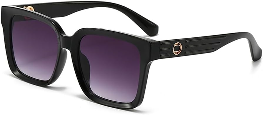 

Солнцезащитные очки в крупной оправе для женщин с защитой от УФ-излучения, подходят для круглого лица, визуально удлиняют лицо, удобны для вождения, подходят для летнего использования KTUCN, Gray