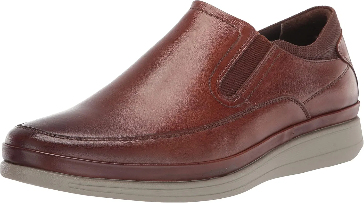 Мужские лоферы Florsheim Motion Moc Toe без шнурков, коньячный