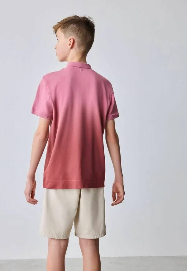 Рубашка-Поло стандартного кроя Baker By Ted Baker, Mauve Ombre — фото 2