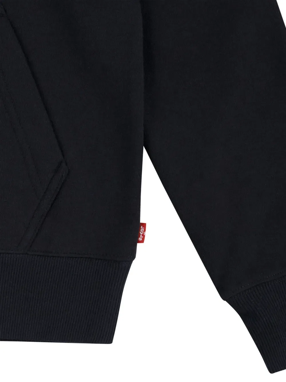Худи с нашивкой логотипа Levi'S Kids, черный — фото 3