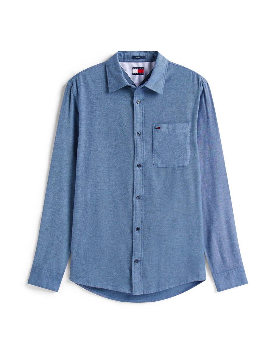 

Рубашка на пуговицах классического кроя Tommy Jeans, Blue Denim