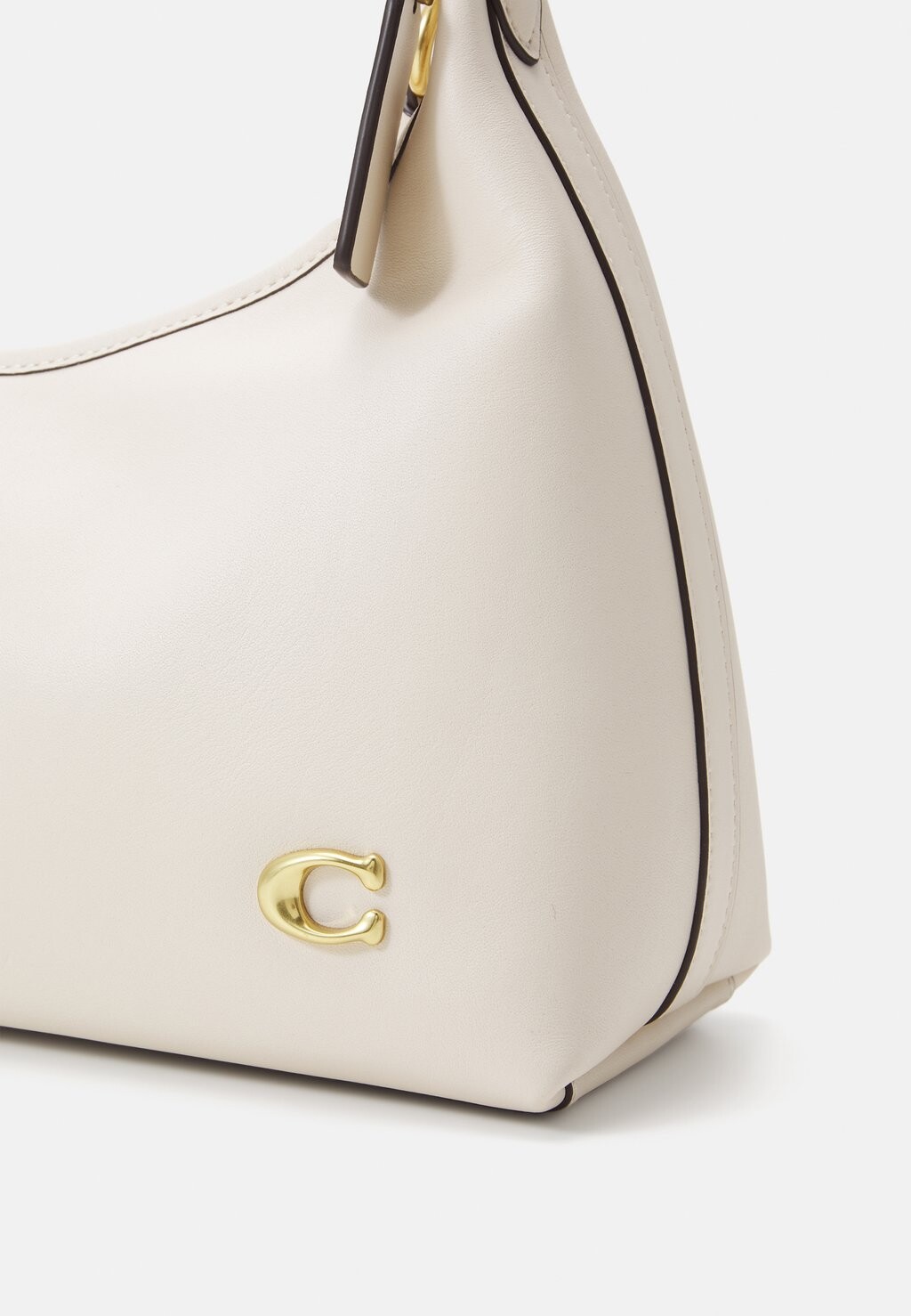 

Большая сумка GLOVETANNED JULIET SHOULDER BAG Coach, кремовый