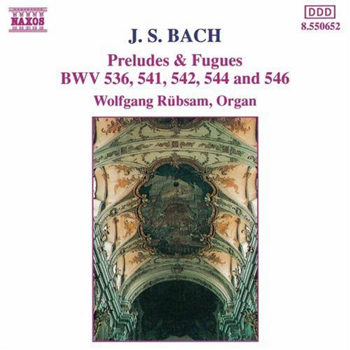 

CD диск Bach / Rubsam: Preludes & Fugues