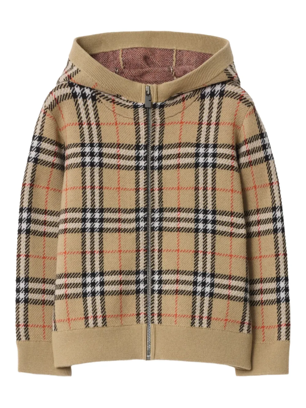 

Кардиган в клетку Burberry Kids, нейтральный