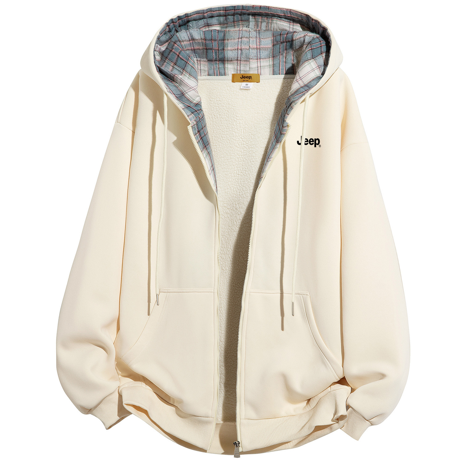 

Толстовка Unisex Hooded Thickened Jeep, оранжевый