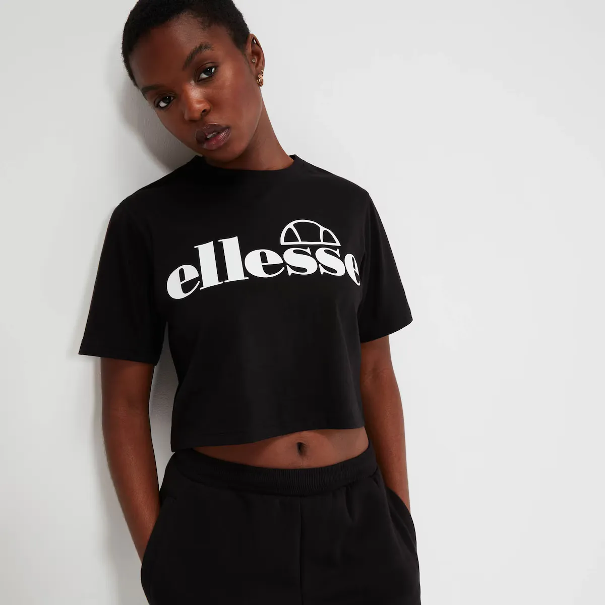 

Женская укороченная футболка Ellese Silo Ellesse, чёрный