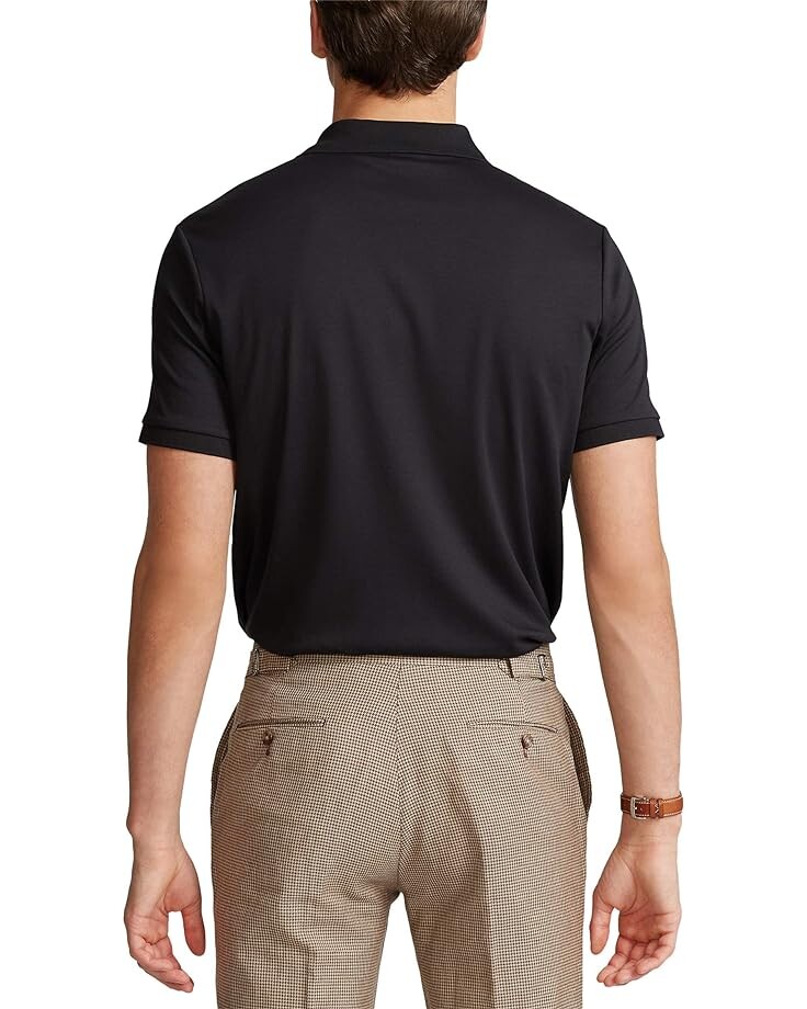 Поло Polo Ralph Lauren Classic Fit Soft Cotton, цвет Polo Black — фото 2