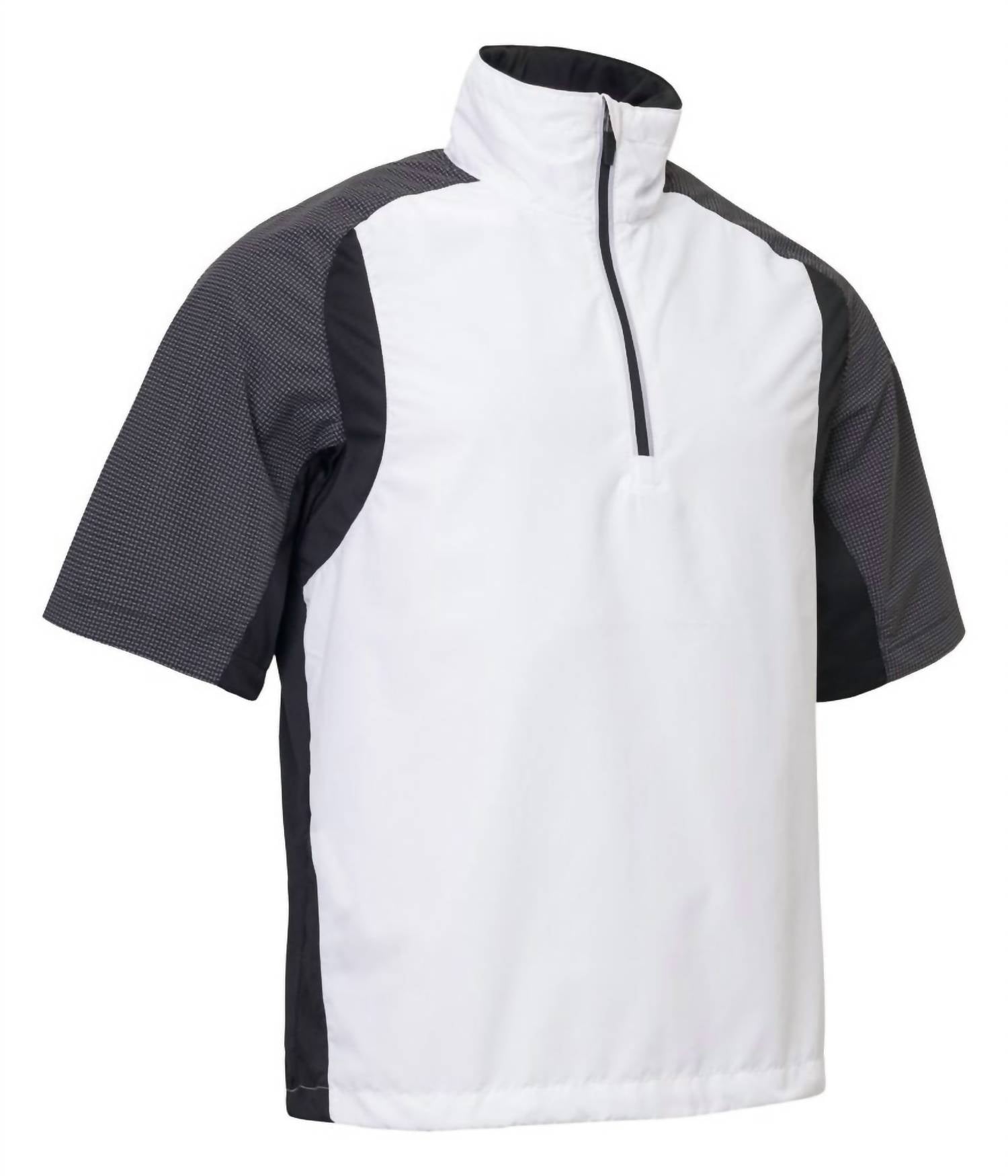 

Мужская рубашка поло Formby Golf Wind в белом/черном цвете Abacus Sportswear US