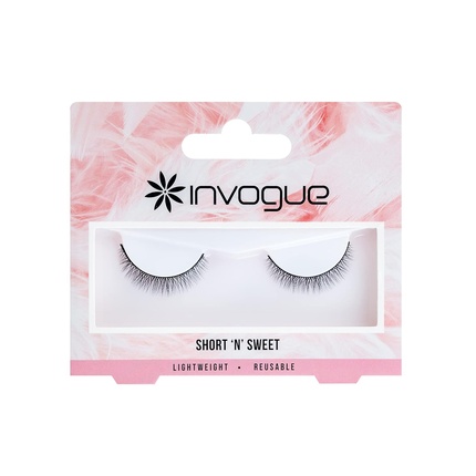 

Ресницы короткие и сладкие Invogue