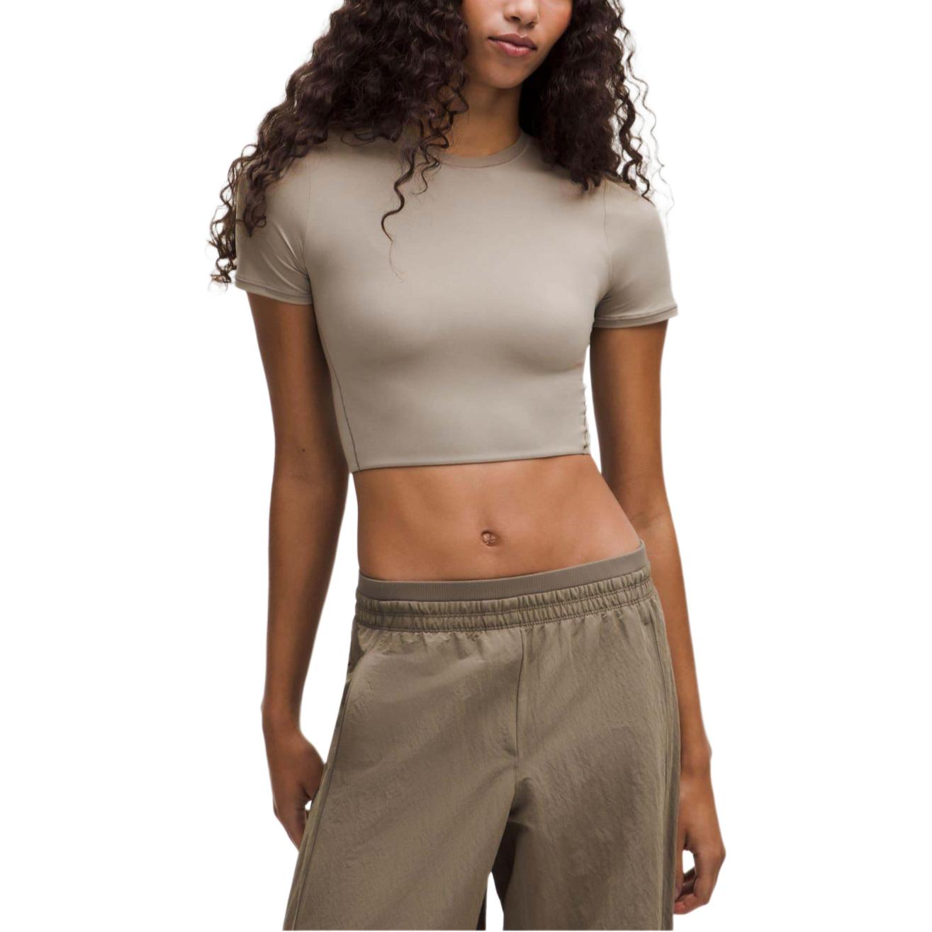 

Женская футболка Nulu Regular Lululemon, серый