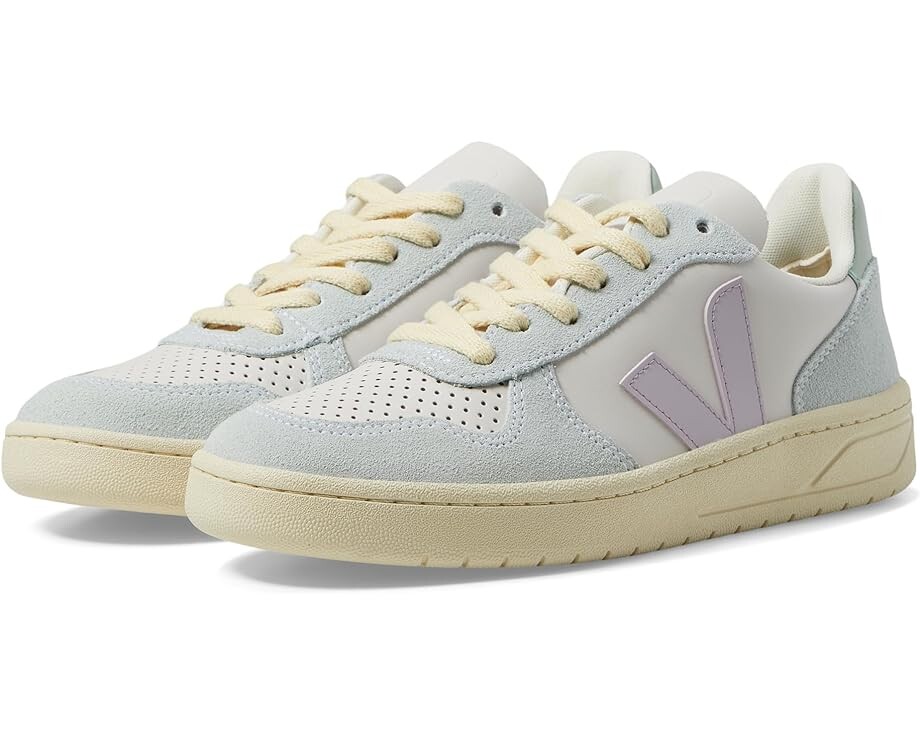 

Кроссовки VEJA V-10, цвет Gravel/Parme/Menthol