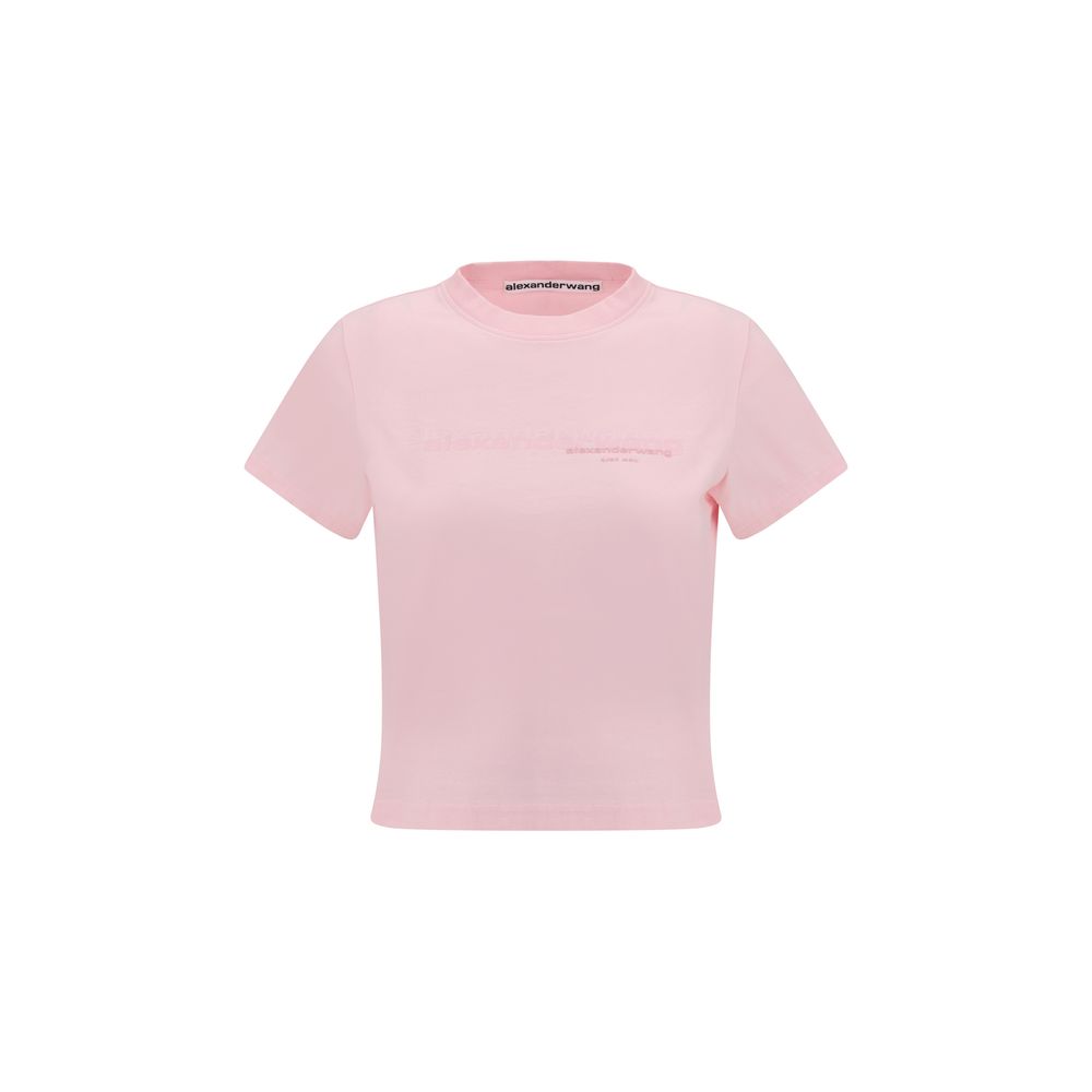 

Укороченная футболка Alexander Wang, мультиколор