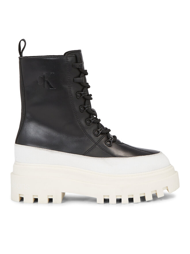 

Ботинки на плоской подошве Flatform Lace Up Boot Lth Calvin Klein, черный