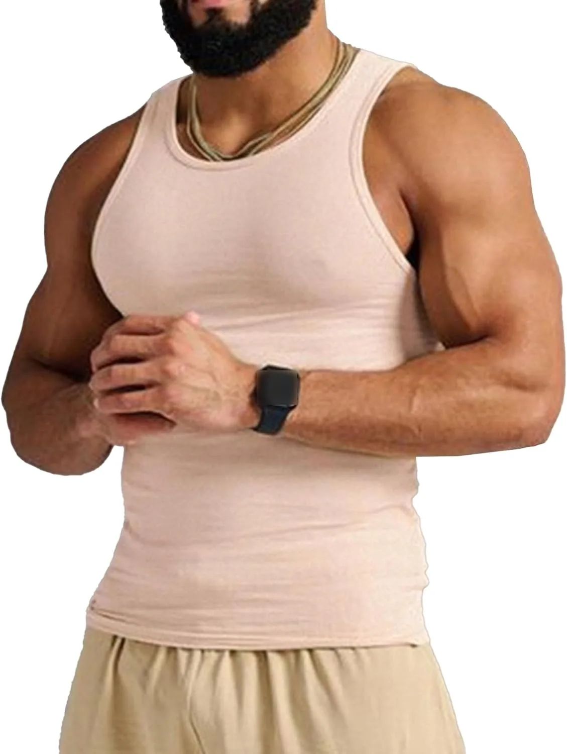 

Мужская влагоотводящая майка Ribbed ComfortSoft VgueElegc