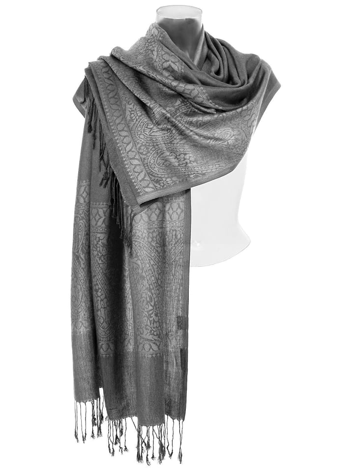 

Purset Шарф HA621 темно-серого цвета