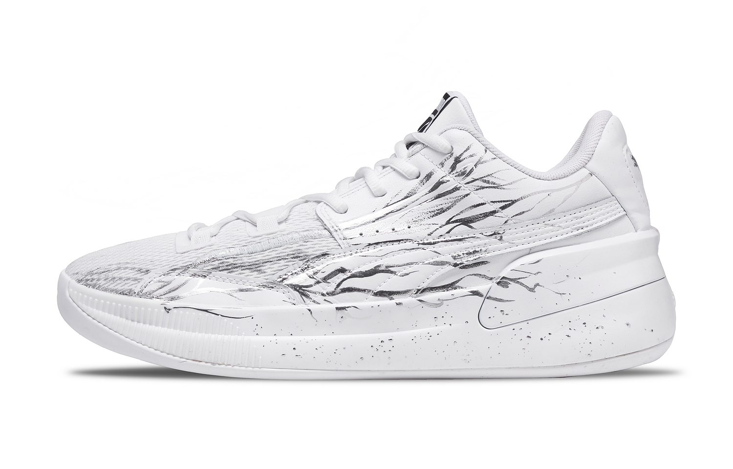 

PUMA Кроссовки Clyde Hardwood устойчивые к истиранию низкие баскетбольные серебристые - серебристые, цвет Silver