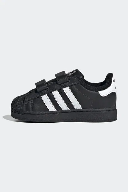 Кроссовки детские Superstar II Adidas Originals, черный — фото 4