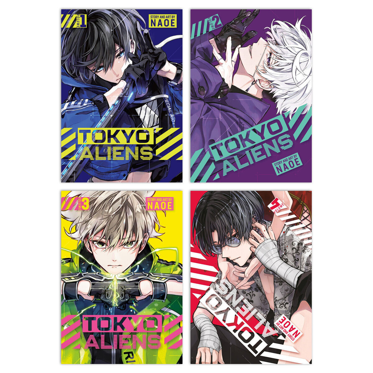 

Манга Tokyo Aliens Manga (1-4) Bundle